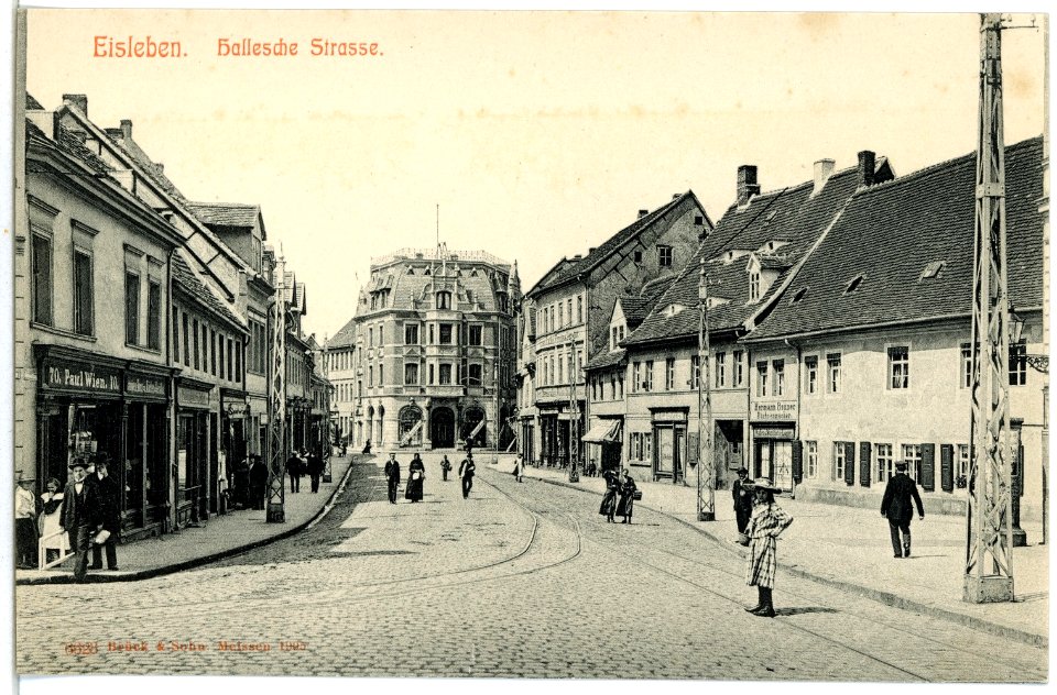 06623-Eisleben-1905-Hallesche Straße-Brück & Sohn Kunstverlag