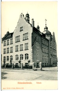 06917-Kötzschenbroda-1906-Schule-Brück & Sohn Kunstverlag