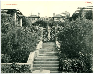 06742-Kalifornien-1905-A California Residence-Brück & Sohn Kunstverlag