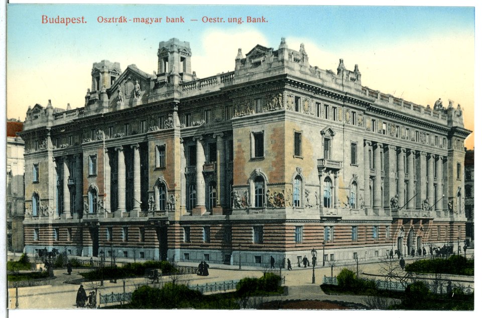 07138-Budapest-1906-Österreichisch ungarische Bank-Brück & Sohn Kunstverlag