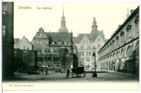 07072-Dresden-1906-Stallhof-Brück & Sohn Kunstverlag photo