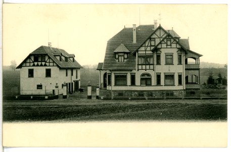 06885-Stauchitz-1906-Häuser-Brück & Sohn Kunstverlag