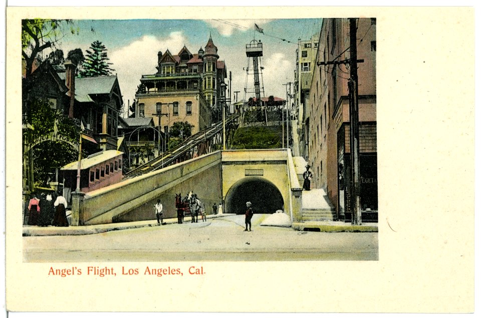 06691-Los Angeles-1905-Angels Flight-Brück & Sohn Kunstverlag