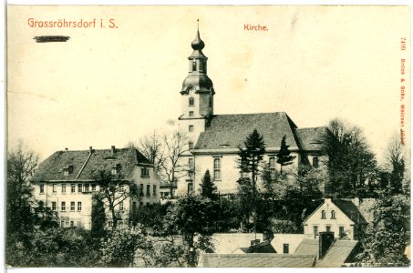 07499-Großröhrsdorf-1906-Kirche-Brück & Sohn Kunstverlag