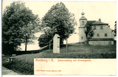 06500-Rumburg-1905-Johannesberg mit Kirche-Brück & Sohn Kunstverlag