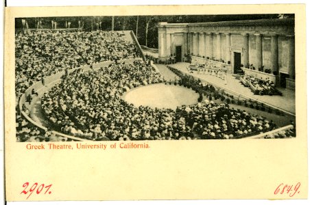 06849-Kalifornien-1905-Greek Theatre, University of California-Brück & Sohn Kunstverlag photo