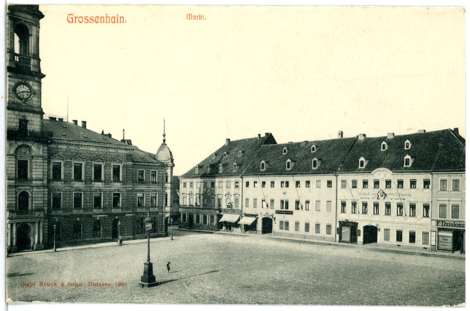 06868-Großenhain-1906-Markt-Brück & Sohn Kunstverlag