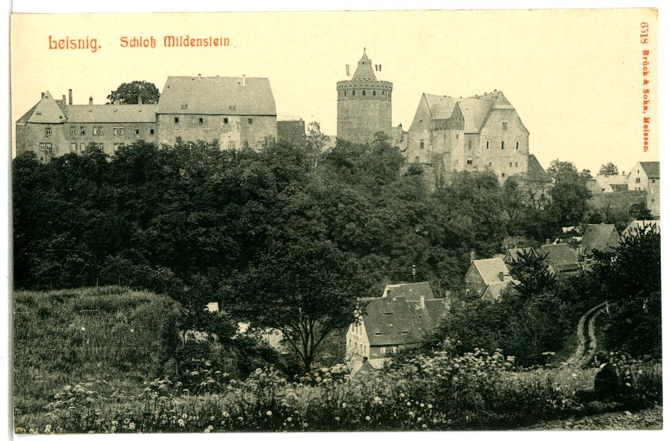 06518-Leisnig-1905-Schloß Mildenstein-Brück & Sohn Kunstverlag