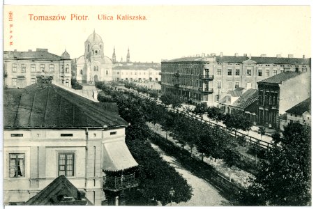 06861-Tomaszow-1905-Ulica Kaliszska-Brück & Sohn Kunstverlag