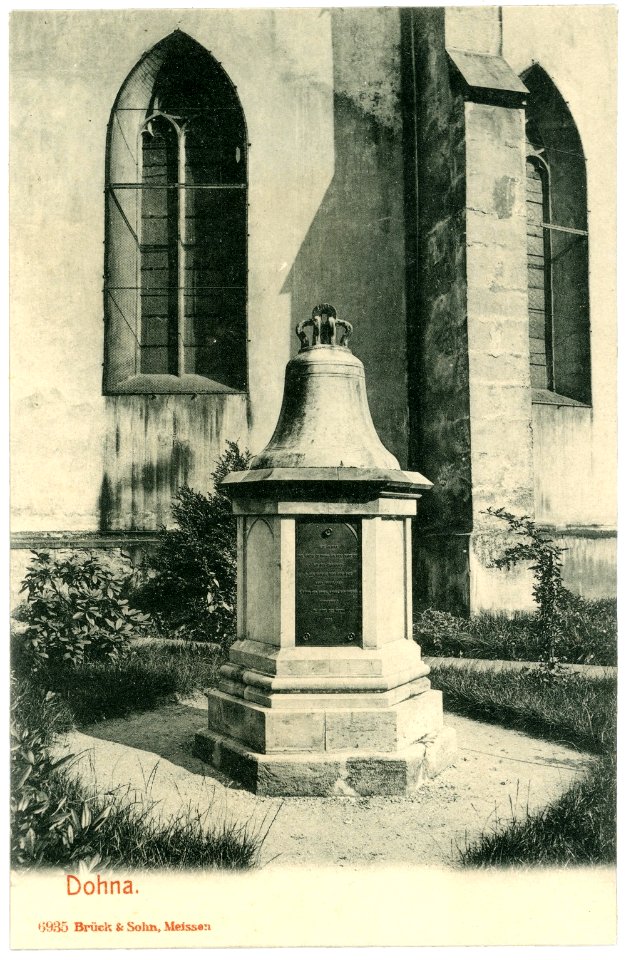 06935-Dohna-1906-Glockendenkmal-Brück & Sohn Kunstverlag