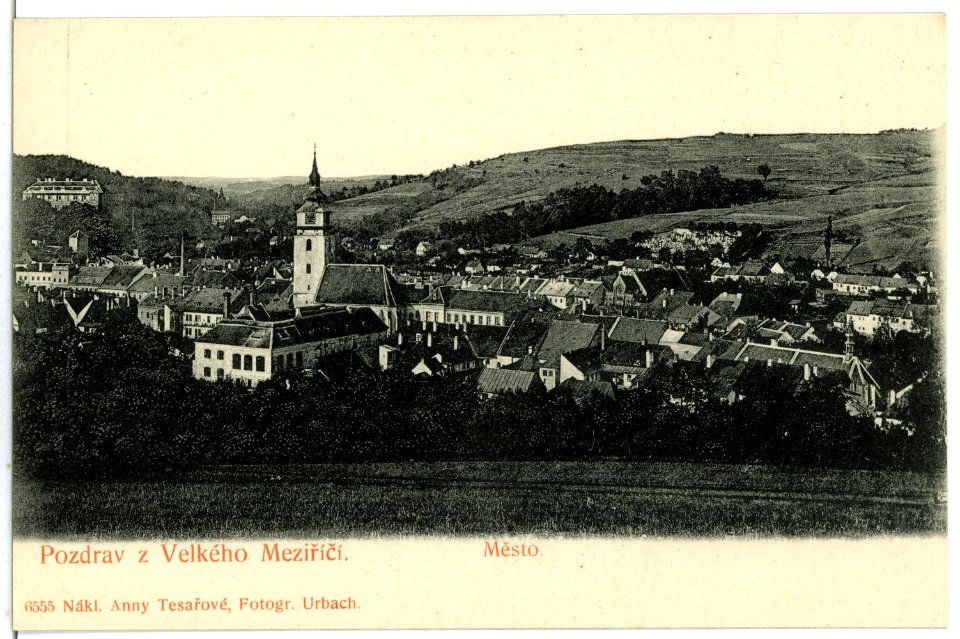 06555-Velkeho Mezirici-1905-Pozdrav z Velkeho Mezirici, Mesto-Brück & Sohn Kunstverlag