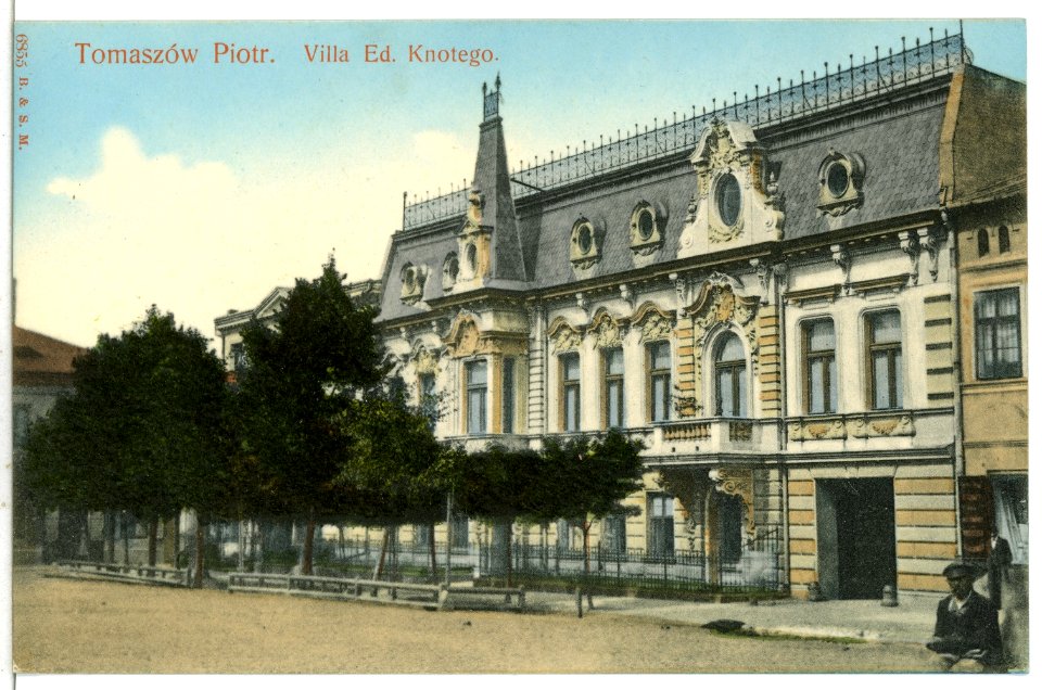 06855-Tomaszow-1905-Villa Ed. Knotego-Brück & Sohn Kunstverlag