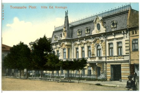 06855-Tomaszow-1905-Villa Ed. Knotego-Brück & Sohn Kunstverlag