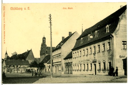 06755-Mühlberg-1905-Altstädter Markt-Brück & Sohn Kunstverlag