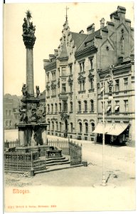 06511-Elbogen-1905-Marktplatz-Brück & Sohn Kunstverlag