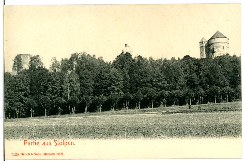 07125-Stolpen-1906-Partie aus Stolpen-Brück & Sohn Kunstverlag