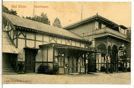 08909-Bad Elster-1907-Alberttheater-Brück & Sohn Kunstverlag
