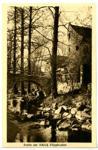 08922-Klipphausen-1907-am Schloß-Brück & Sohn Kunstverlag