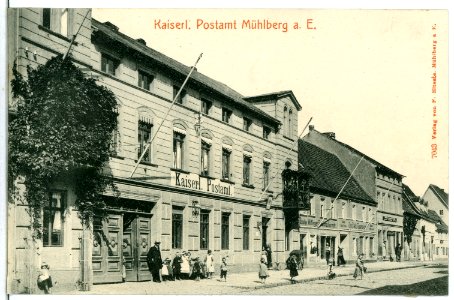 07043-Mühlberg-1906-Kaiserliches Postamt-Brück & Sohn Kunstverlag