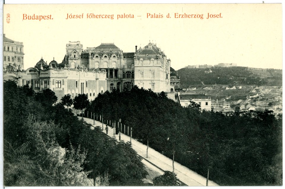06750-Budapest-1905-Palais des Erzherzogs Josef-Brück & Sohn Kunstverlag