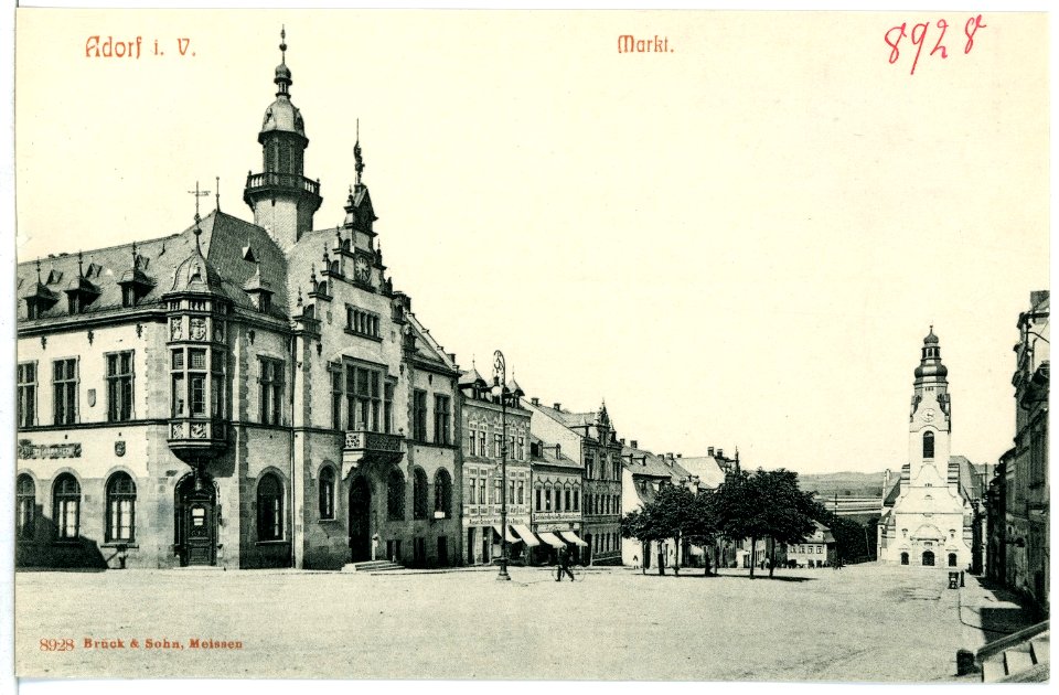 08928-Adorf-1907-Markt-Brück & Sohn Kunstverlag