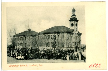 06822-Hanford-1905-Grammar School Hanford-Brück & Sohn Kunstverlag
