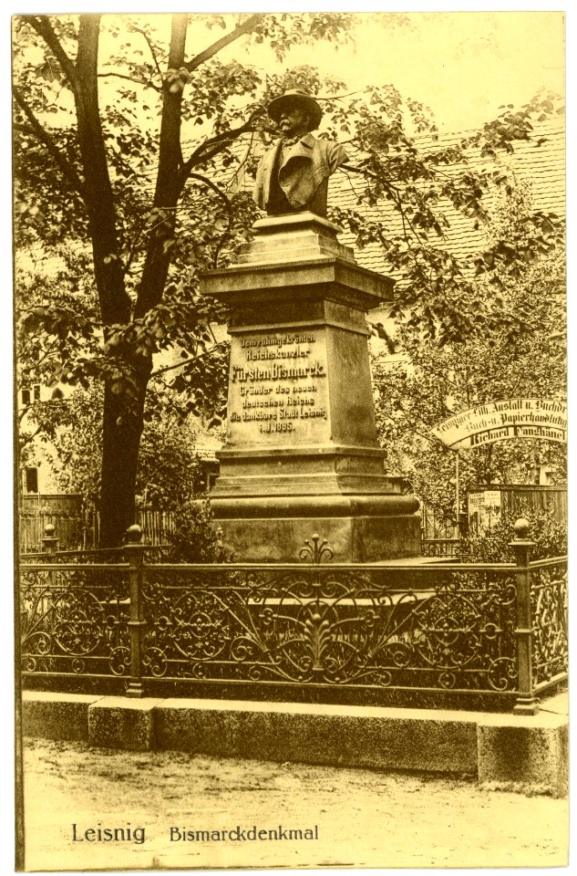 06533-Leisnig-1905-Bismarckdenkmal-Brück & Sohn Kunstverlag