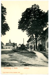 07134-Dornburg-1906-Marktplatz-Brück & Sohn Kunstverlag
