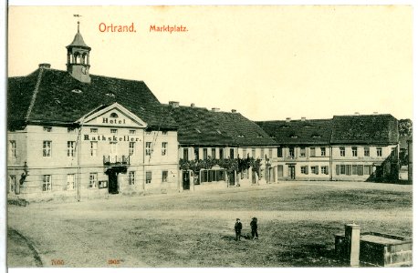 07055-Ortrand-1906-Marktplatz-Brück & Sohn Kunstverlag