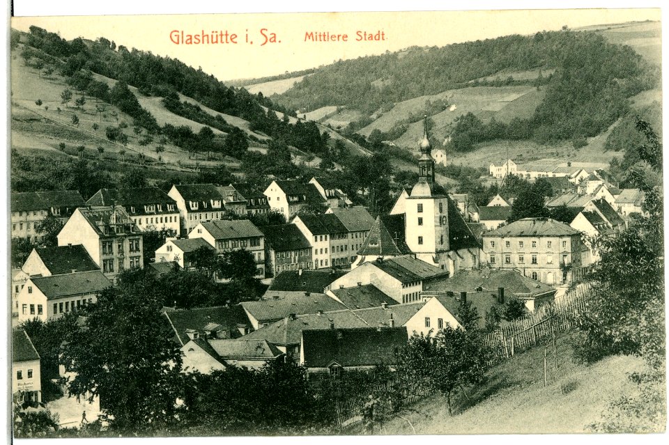 06404-Glashütte-1905-Mittlere Stadt-Brück & Sohn Kunstverlag