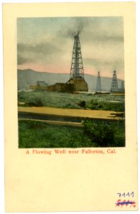 07111-Fullerton-1906-A Flowing Welk near Fullerton, Cal.-Brück & Sohn Kunstverlag