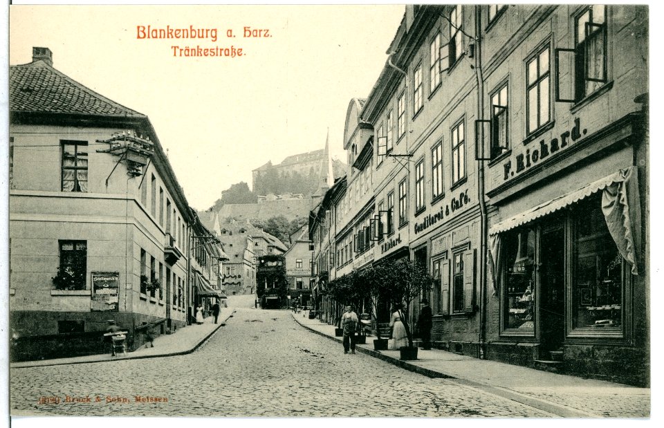 09080-Blankenburg-1907-Tränkestraße-Brück & Sohn Kunstverlag