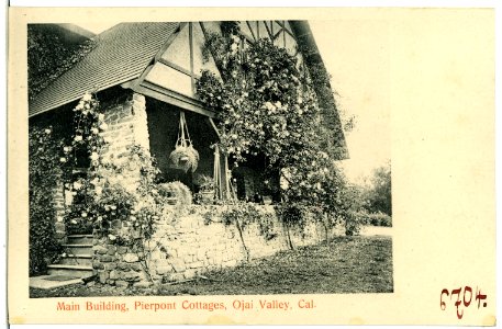 06704-Ojai Valley-1905-Main Building, Pierpont Cottages-Brück & Sohn Kunstverlag