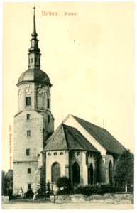 06934-Dohna-1906-Kirche-Brück & Sohn Kunstverlag