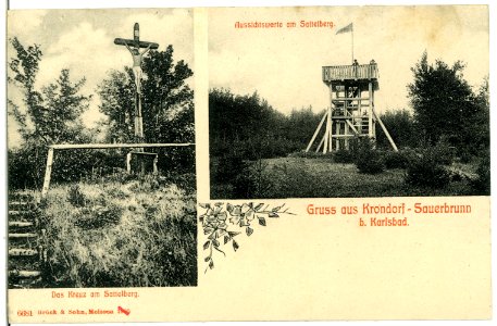 06681-Krondorf-1905-Sauerbrunn bei Karlsbad - Sattelberg-Brück & Sohn Kunstverlag photo