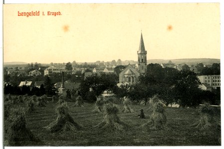 06943-Lengefeld-1906-Blick nach Lengefeld-Brück & Sohn Kunstverlag photo