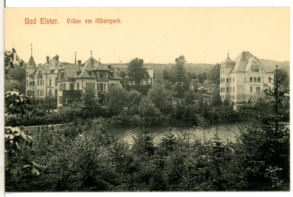 08903-Bad Elster-1907-Villen am Albertpark-Brück & Sohn Kunstverlag