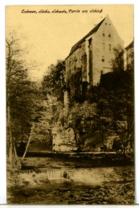 08774-Lohmen-1907-Am Schloß-Brück & Sohn Kunstverlag