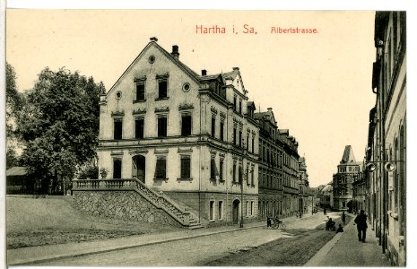 09022-Hartha-1907-Albertstraße-Brück & Sohn Kunstverlag