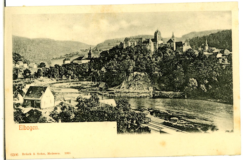 06506-Elbogen-1905-Stadtansicht-Brück & Sohn Kunstverlag