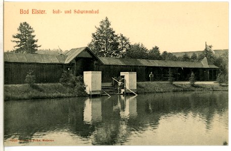 08916-Bad Elster-1907-Luft & Schwimmbad-Brück & Sohn Kunstverlag