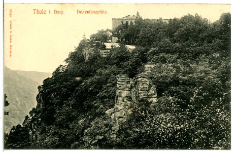 09059-Thale-1907-Hexentanzplatz-Brück & Sohn Kunstverlag