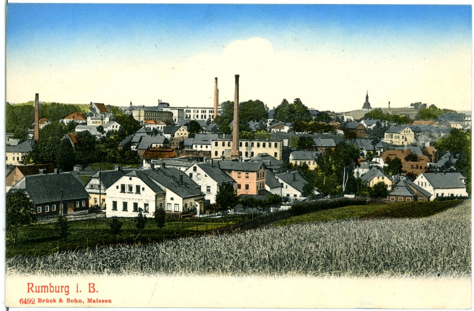 06492-Rumburg-1905-Blick über Rumburg-Brück & Sohn Kunstverlag