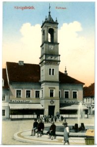 08944-Königsbrück-1907-Rathaus-Brück & Sohn Kunstverlag