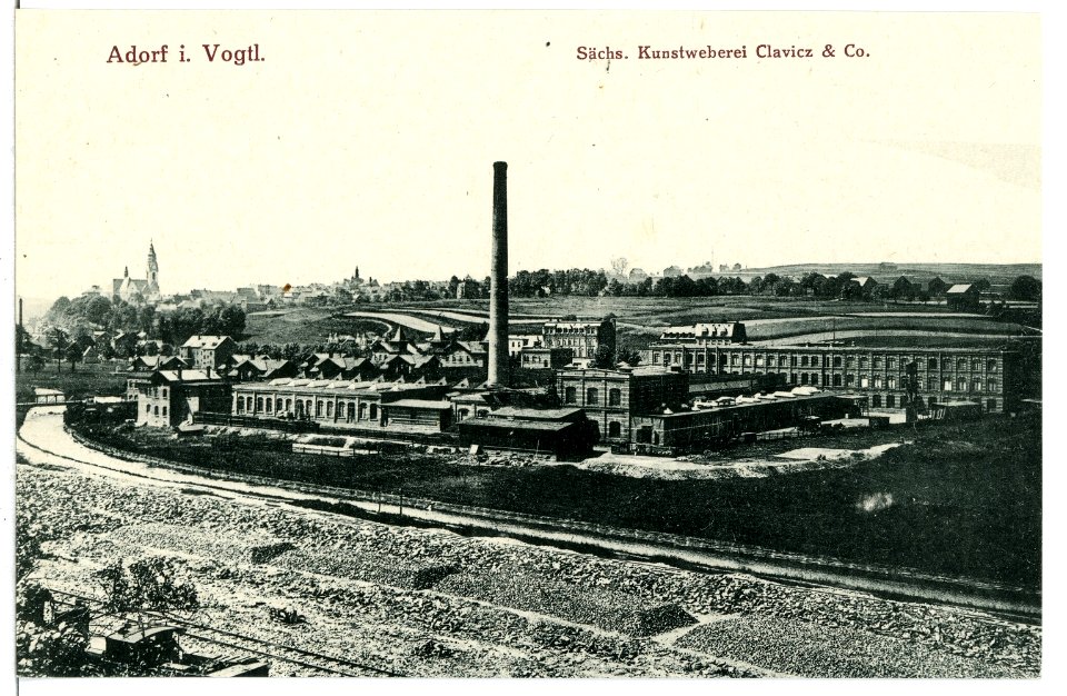 08927-Adorf-1907-Sächsische Kunstweberei Clavicz & Co.-Brück & Sohn Kunstverlag