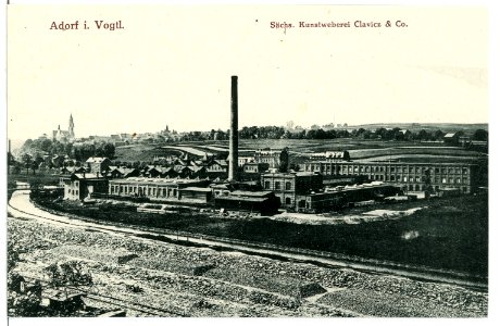 08927-Adorf-1907-Sächsische Kunstweberei Clavicz & Co.-Brück & Sohn Kunstverlag