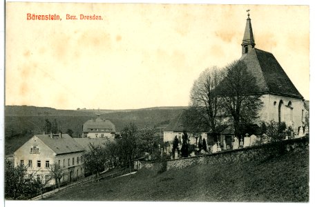 08793-Bärenstein-1907-Kirche-Brück & Sohn Kunstverlag