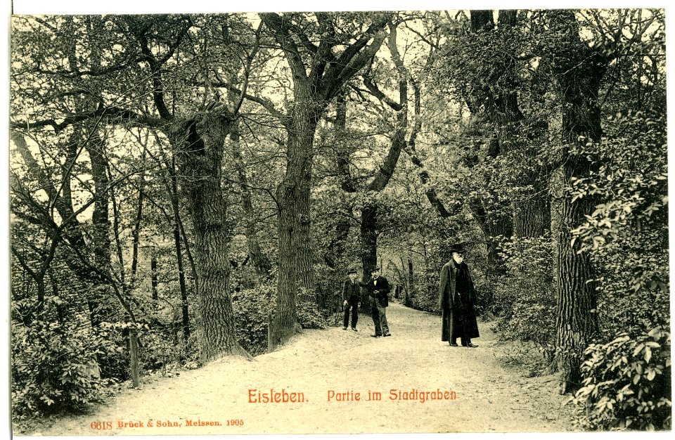 06618-Eisleben-1905-Im Stadtgraben-Brück & Sohn Kunstverlag
