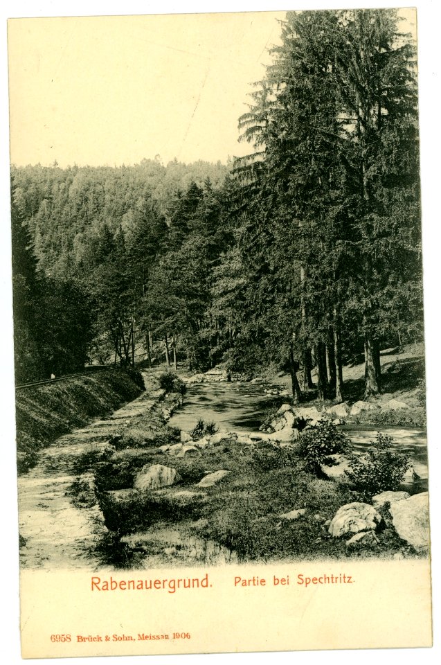 06958-Rabenau-1906-Rabenauer Grund bei Spechtritz-Brück & Sohn Kunstverlag