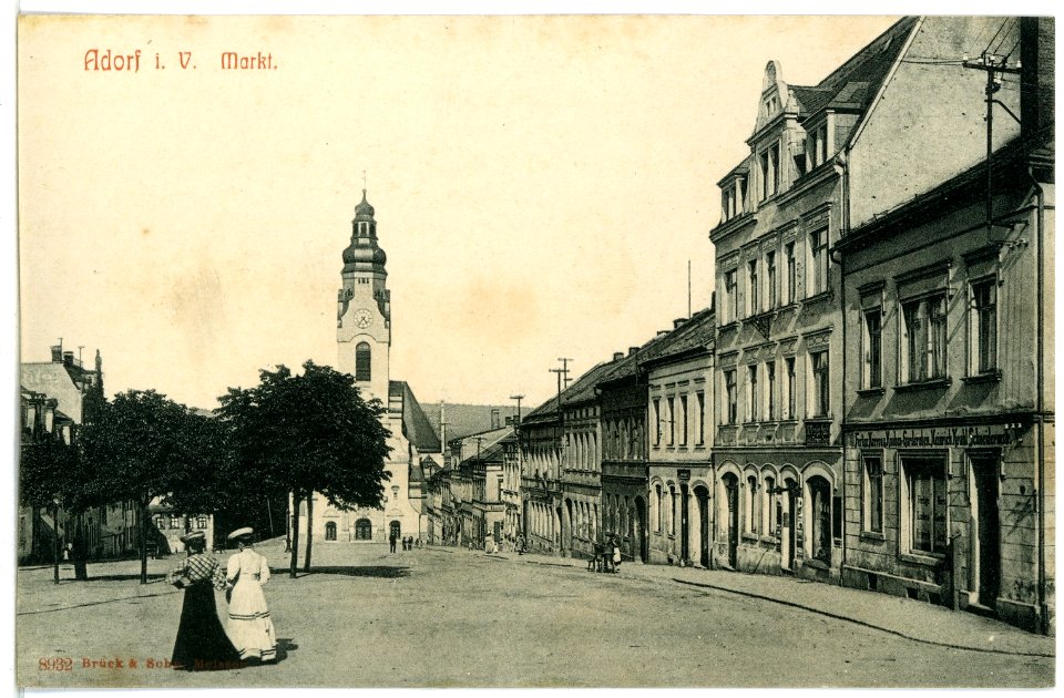 08932-Adorf-1907-Markt-Brück & Sohn Kunstverlag